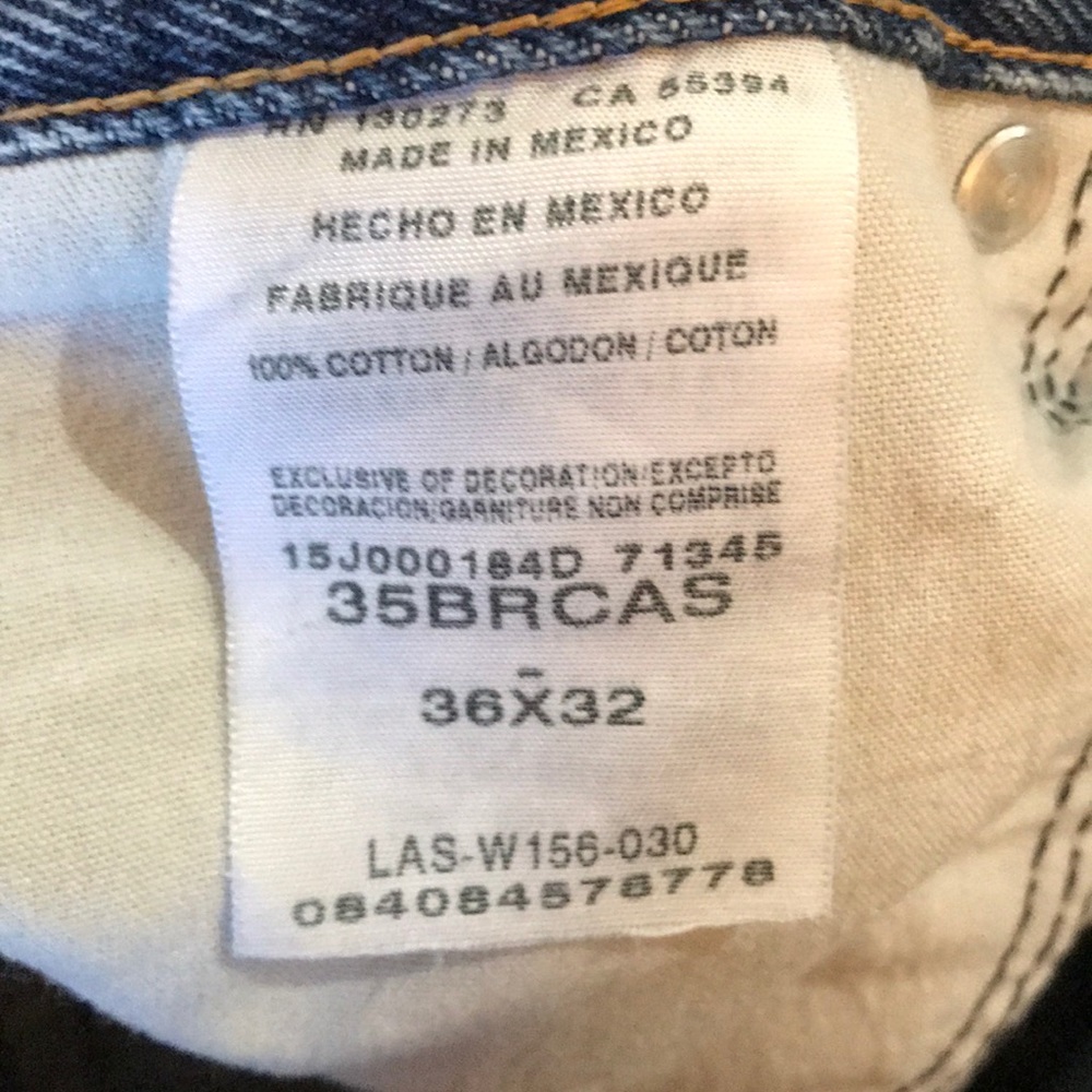 Wrangler Blue Ridge Jeans 36x32 - Picture 5 of 5